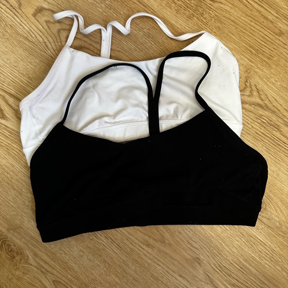 Lululemon Women's Black and White Sports Bras
